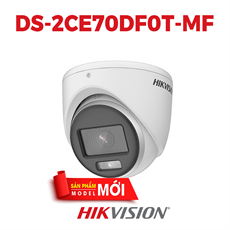 CAMERA COLORVU TVI HIKVISION DS-2CE70DF0T-MF 2MP - HÌNH ẢNH MÀU SẮC 24/7
