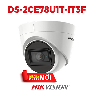 CAMERA TVI HIKVISION DS-2CE78U1T-IT3F 4K (4 TRONG 1)
