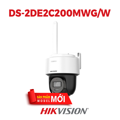Camera wifi IP HIKVISION DS-2DE2C200MWG/W trong nhà 2MP (chỉ dùng với wifi NVS)