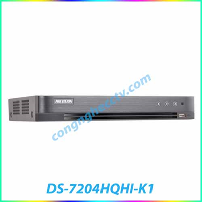 ĐẦU GHI HÌNH DS-7204HQHI-K1 4 KÊNH