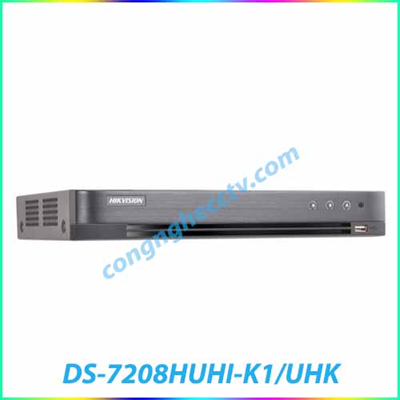 ĐẦU GHI HÌNH DS-7208HUHI-K1/UHK 8 KÊNH(Không cổng Alarm)