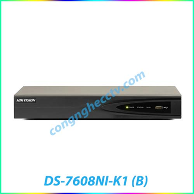 ĐẦU GHI HÌNH IP DS-7608NI-K1 (B) 8 KÊNH