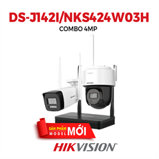 COMBO 4MP IP Wifi HIKVISION DS-J142I/NKS424W03H