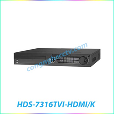 Đầu ghi hình HYBRID TVI-IP 16 kênh TURBO 4.0 HDPARAGON HDS-7316TVI-HDMI/K