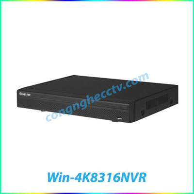 Đầu ghi hình camera IP 16 kênh QUESTEK Win-4K8316NVR