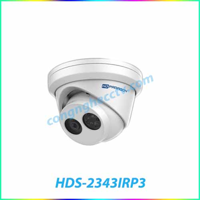 Camera IP Dome hồng ngoại 4.0 Megapixel HDPARAGON HDS-2343IRP3