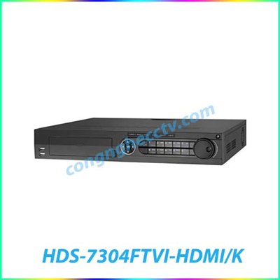 Đầu ghi hình HYBRID TVI-IP 4 kênh TURBO 4.0 HDPARAGON HDS-7304FTVI-HDMI/K
