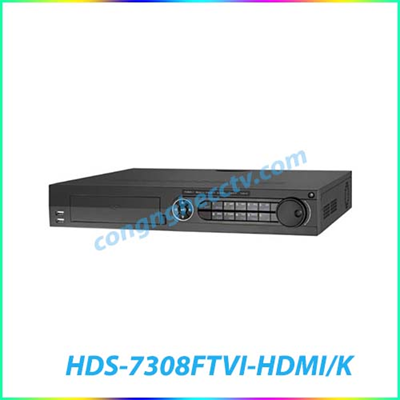 Đầu ghi hình HYBRID TVI-IP 8 kênh TURBO 4.0 HDPARAGON HDS-7308FTVI-HDMI/K