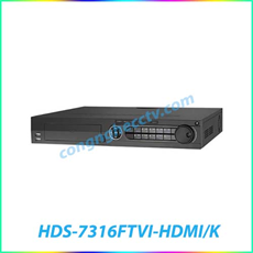 Đầu ghi hình HYBRID TVI-IP 16 kênh TURBO 4.0 HDPARAGON HDS-7316FTVI-HDMI/K