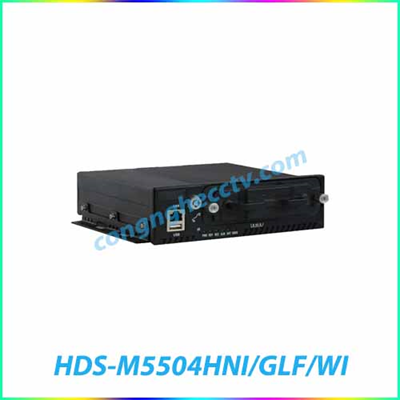 Đầu ghi hình IP PoE di động trên xe HDPARAGON HDS-M5504HNI/GLF/WI