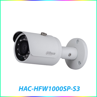 CAMERA HAC-HFW1000SP-S3 1.0 MEGAPIXEL