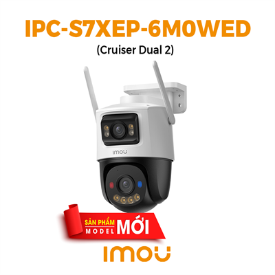 Camera IP Wifi IMOU ngoài trời IPC-S7XEP-6M0WED 6.0MP