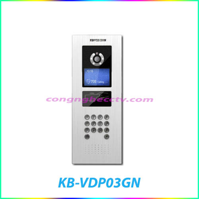 Chuông của màn hình loại lớn có bàn phím số IP KBVISION  KB-VDP03GN