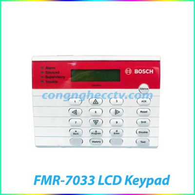 BÀN PHÍM ĐIỀU KHIỂN VÀ GIÁM SÁT BOSCH FMR‑7033 LCD Keypad