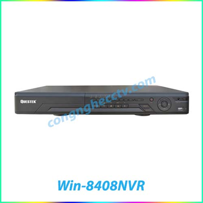 Đầu ghi hình camera IP 8 kênh QUESTEK Win-8408NVR