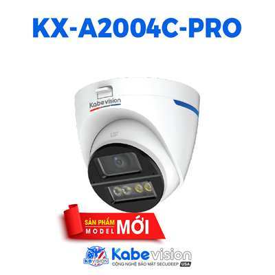 Camera Dome HDCVI KBVISION KX-A2004C-PRO Color Pro 2.0MP