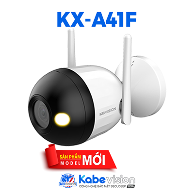 Camera IP Wifi KBVISION KX-A41F 4.0MP lắp đặt ngoài trời