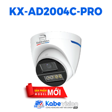 Camera Dome HDCVI KBVISION KX-AD2004C-PRO Ánh sáng kép Color Pro 2.0MP