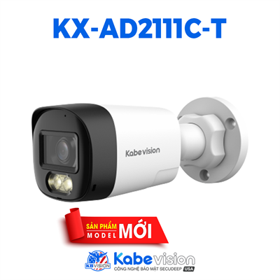 Camera Thân HDCVI KBVISION KX-AD2111C-T Đàm thoại 2 chiều 2.0MP