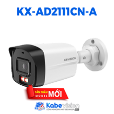Camera IP thân KBVISION KX-AD2111CN-A cố định ngoài trời 2.0MP có mic