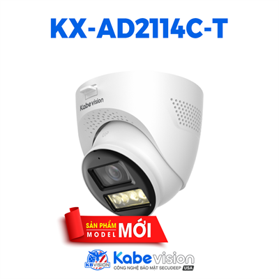Camera Dome HDCVI KBVISION KX-AD2114C-T Đàm thoại 2 chiều 2.0MP