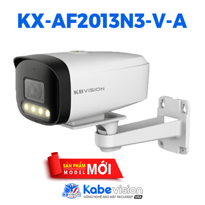 Camera IP Thân KBVISION KX-AF2013N3-V-A cố định Fullcolor có mic
