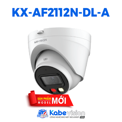 Camera IP dome KBVISION KX-AF2112N-DL-A cố định trong nhà ánh sáng kép 2.0MP có mic