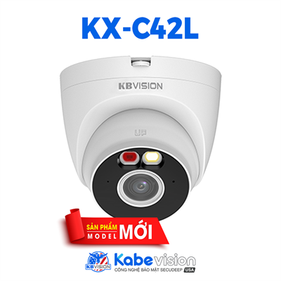 Camera IP Wifi KBVISION KX-C42L 4.0MP lắp đặt trong nhà