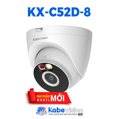 Camera IP WiFi dome KBVISION trong nhà Ánh sáng kép 5.0MP Chuyên dụng quan sát đóng hàng KX-C52D-8 5.0MP
