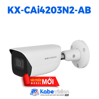 Camera IP KBVISION KX-CAi4203N2-AB thân hồng ngoại 4.0MP