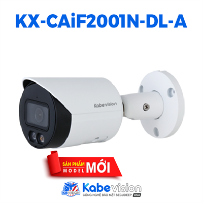 Camera IP KBVISION KX-CAiF2001N-DL-A thân Full Color ánh sáng kép thông minh 2MP