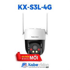 Camera IP 4G KBVISION KX-S3L-4G quay quét ngoài trời 3MP