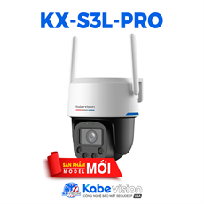 Camera PT WiFi KBVISION ngoài trời Mắt Đêm ống kính cố định quay quét ngoài trời KX-S3L-PRO 3.0MP