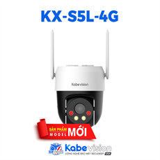 Camera IP 4G KBVISION KX-S5L-4G quay quét ngoài trời 5MP