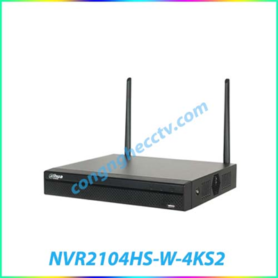 ĐẦU GHI HÌNH WIFI NVR2104HS-W-4KS2 4 KÊNH