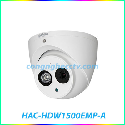 CAMERA HAC-HDW1500EMP-A 5.0 MEGAPIXEL TÍCH HỢP MICRO