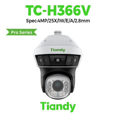 Camera IP PTZ Tiandy TC-H366V Spec:4MP/25X/IW/E/A/2.8mm 4MP