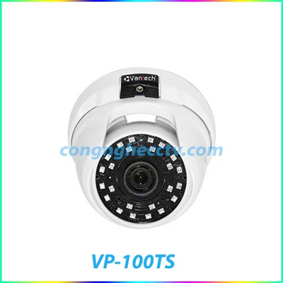 Camera HD-TVI Dome hồng ngoại 2.0 Megapixel VANTECH VP-100TS