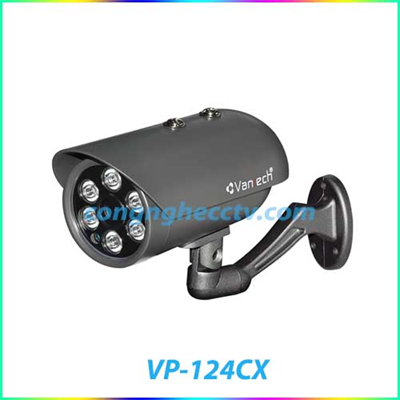 Camera HD-CVI hồng ngoại 2.0 Megapixel VANTECH VP-124CX