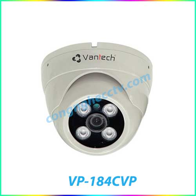 Camera IP Dome hồng ngoại 2.0 Megapixel VANTECH VP-184CVP