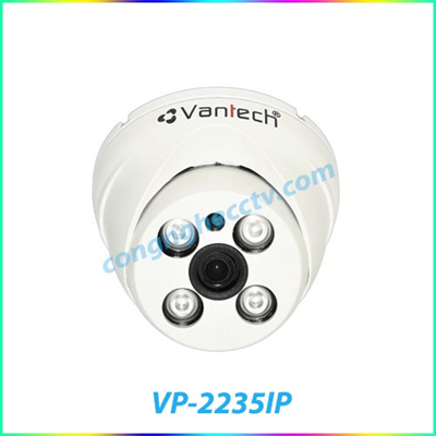 Camera IP Dome hồng ngoại 2.0 MP VANTECH VP-2235IP