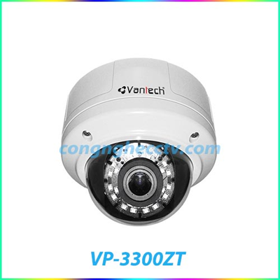 Camera Dome HD-TVI hồng ngoại 2.0 Megapixel VANTECH VP-3300ZT