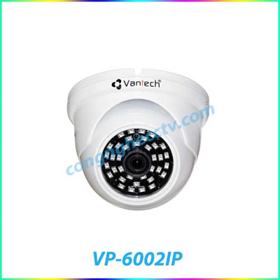 Camera IP Dome hồng ngoại 4.0 Megapixel Ultra HD 4K VANTECH VP-6002IP