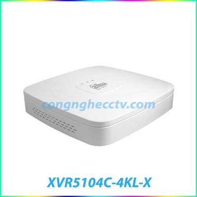 ĐẦU GHI HÌNH 4K XVR5104C-4KL-X 4 KÊNH